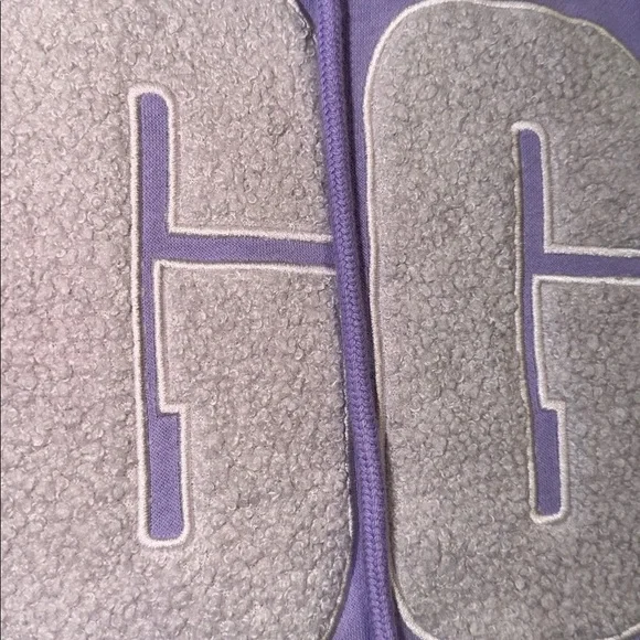 UGG Logo light purple Hoodie XL - Picture 7 of 11
